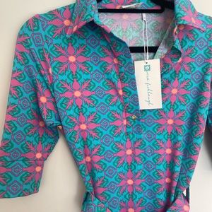 Vera Fishbaugh Shirtdress, XS